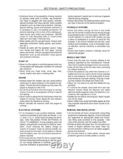 New Holland B95, B95TC, B95LR, B110, B115 Backhoe Loader Service Manual Repair