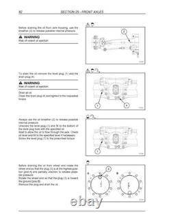 New Holland B95, B95TC, B95LR, B110, B115 Backhoe Loader Service Manual Repair