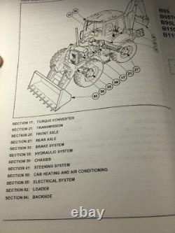 New Holland B95, B95TC, B95LR, B110, B115 Backhoe Loaders Service Manual