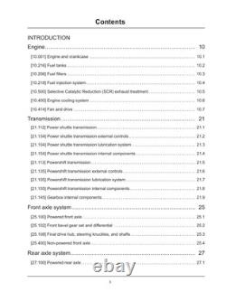 New Holland B95C, B95C LR, B95C TC, B110C Tier 4B Tractor Backhoe Service Manual