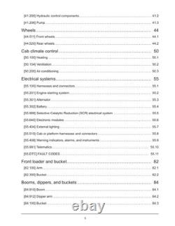 New Holland B95C, B95C LR, B95C TC, B110C Tier 4B Tractor Backhoe Service Manual