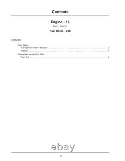 New Holland B95C, B95C LR, B95C TC, B110C Tier 4B Tractor Backhoe Service Manual