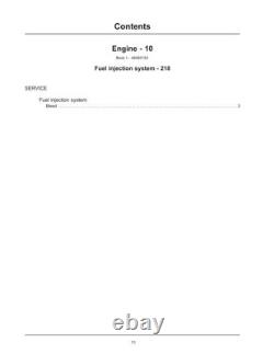 New Holland B95C, B95C LR, B95C TC, B110C Tier 4B Tractor Backhoe Service Manual