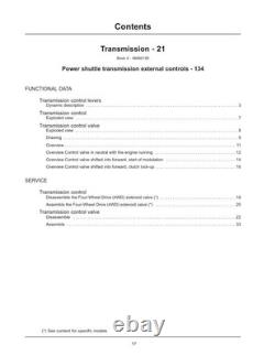 New Holland B95C, B95C LR, B95C TC, B110C Tier 4B Tractor Backhoe Service Manual