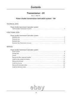 New Holland B95C, B95C LR, B95C TC, B110C Tier 4B Tractor Backhoe Service Manual