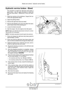 New Holland B95C, B95C LR, B95C TC, B110C Tier 4B Tractor Backhoe Service Manual