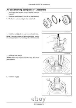 New Holland B95C, B95C LR, B95C TC, B110C Tier 4B Tractor Backhoe Service Manual
