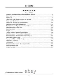 New Holland B95C, B95C TC, B110C Tier 4B Tractor Loader Backhoe Service Manual