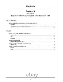 New Holland B95C, B95C TC, B110C Tier 4B Tractor Loader Backhoe Service Manual