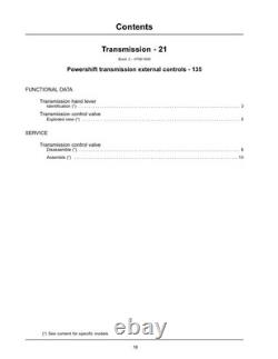 New Holland B95C, B95C TC, B110C Tier 4B Tractor Loader Backhoe Service Manual