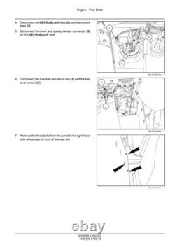 New Holland B95C, B95C TC, B110C Tier 4B Tractor Loader Backhoe Service Manual