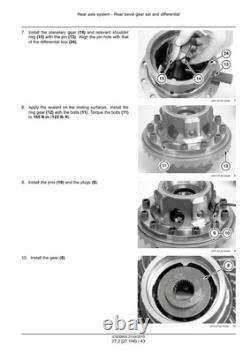 New Holland B95C, B95C TC, B110C Tier 4B Tractor Loader Backhoe Service Manual