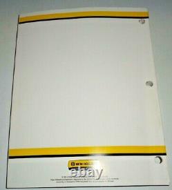 New Holland B95C /TC B110C Tier 4B Backhoe HYDRAULICS Service Manual ORIGINAL