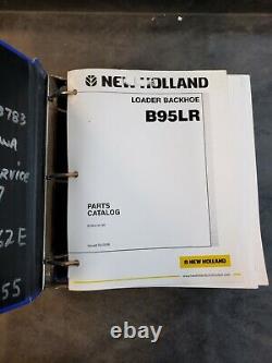 New Holland B95LR Backhoe Loader Factory Parts Catalog Manual
