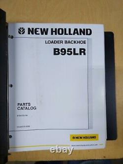 New Holland B95LR Loader Backhoe Parts Catalog