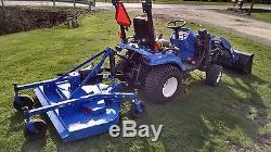 New Holland Boomer 1025 4WD Sub Compact Tractor With Loader and Mower