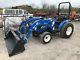 New Holland Boomer 30 with Loader, 4x4, Turf Tires, Hydrostatic Transmission