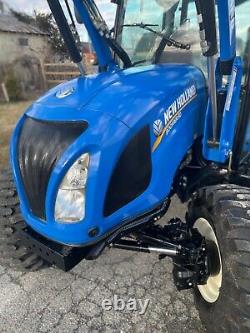 New Holland Boomer 50 Hydrostatic 4X4 Enclosed PTO Loader Quick Attach