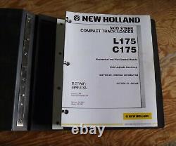 New Holland C175 Cab Upgrade Compact Track Loader Shop Service Repair Manual