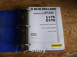 New Holland C175 Compact Track Loader Shop Service Repair Manual