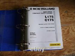 New Holland C175 Compact Track Loader Shop Service Repair Manual