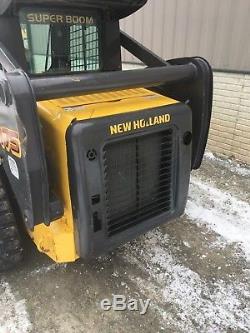 New Holland C175 Skidsteer Compact Track Loader Heat/ac 650hrs 72 Bucket