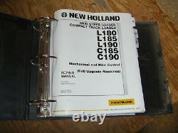 New Holland C185 C190 CU Compact Track Loader Service Repair Manual 87630288
