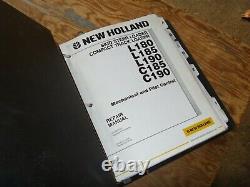 New Holland C185 C190 Compact Track Loader Shop Service Repair Manual 87578815
