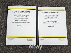 New Holland C227 C232 & C238 Compact Track Skid Loader Service Repair Manual