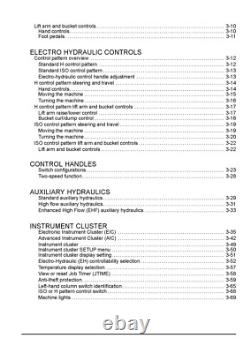 New Holland C227 C232 C238 Track Loader Operators Maintenance Owners Manual