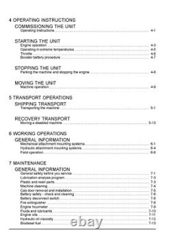 New Holland C227 C232 C238 Track Loader Operators Maintenance Owners Manual