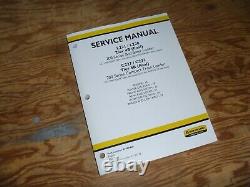 New Holland C227 C232 Tier 4B Skid Steer Track Loader Engine Shop Service Manual