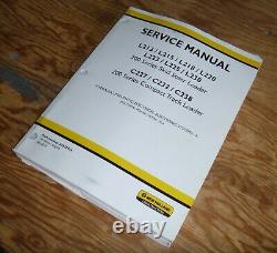 New Holland C227 C232 Track Loader Electrical Power System Service Repair Manual