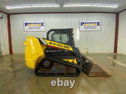 New Holland C227 Cab Compact Track Loader With Ac/heat