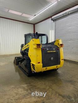 New Holland C227 Cab Compact Track Loader With Ac/heat