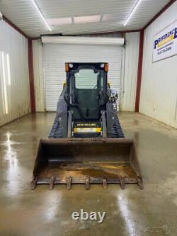 New Holland C227 Cab Compact Track Loader With Ac/heat