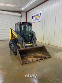 New Holland C227 Cab Compact Track Loader With Ac/heat