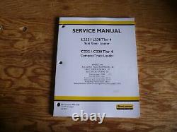 New Holland C232 C238 Tier 4 Loader Electrical Troubleshooting Service Manual