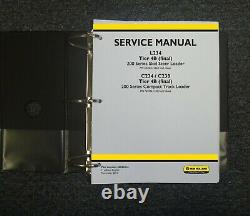 New Holland C234 C238 Tier 4B Final 200 Series Track Loader Service Manual