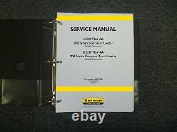 New Holland C238 Tier 4A Final 200 Series Compact Track Loader Service Manual