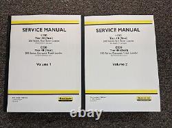 New Holland C238 Tier 4B Final Compact Track Loader Service Repair Manual Set