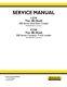 New Holland C238 Tier 4B Final Compact Track Loader Shop Service Repair Manual