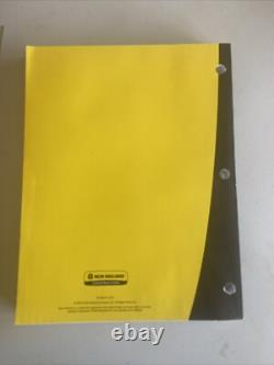 New Holland C245 4B 200 Series Track Loader Owner Operator Maintenance Manual