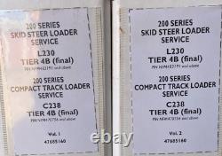 New Holland Construction L230 C238 Skid Steer Tier 4B Repair Service Manuals