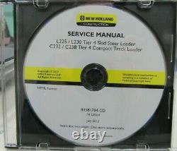 New Holland Construction Service Manual For Loaders On CD 84581784-cd
