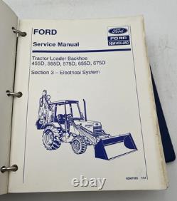 New Holland D Series Tlb Tractor Manual Mvol 2 40045541 455d 555d 575d 655d 675d