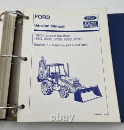 New Holland D Series Tlb Tractor Manual Mvol 2 40045541 455d 555d 575d 655d 675d