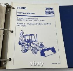 New Holland D Series Tlb Tractor Manual Mvol 2 40045541 455d 555d 575d 655d 675d