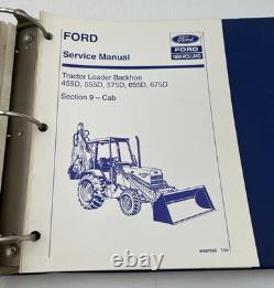 New Holland D Series Tlb Tractor Manual Mvol 2 40045541 455d 555d 575d 655d 675d