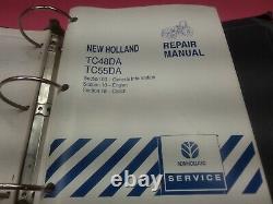 New Holland E Series Loader Backhoe Repair Manual 555e, 575e, 655e, 675e Lt495